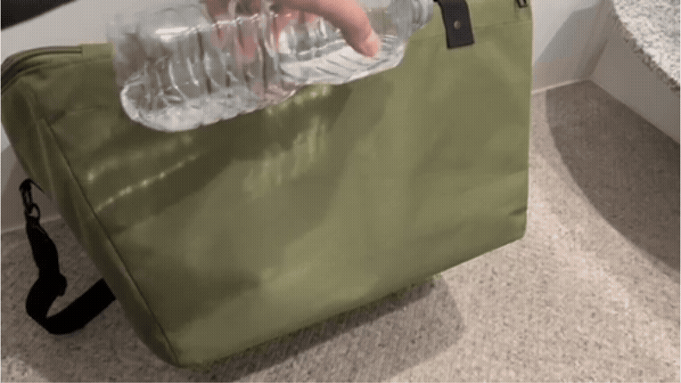 雨の日でも使える疎水性生地